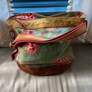 Floral Lucky Brand Bucket Bag